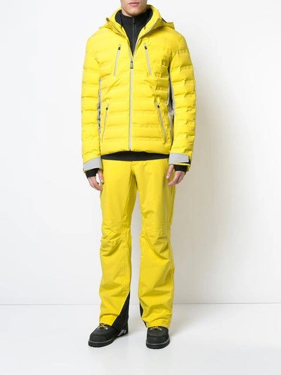 Shop Aztech Mountain Waterproof Ski Trousers In Yellow