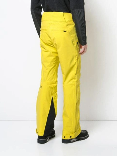 Shop Aztech Mountain Waterproof Ski Trousers In Yellow