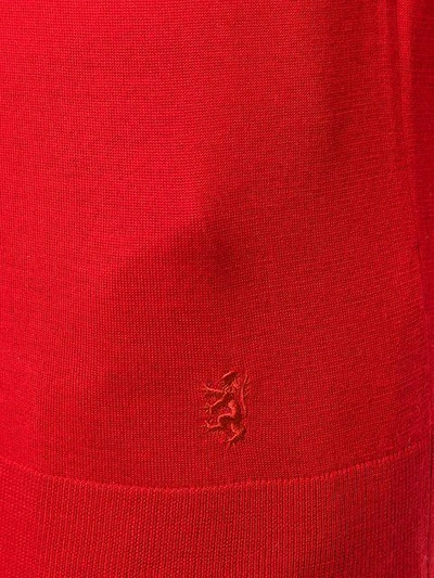 Shop Pringle Of Scotland V-neck Sweater In Red