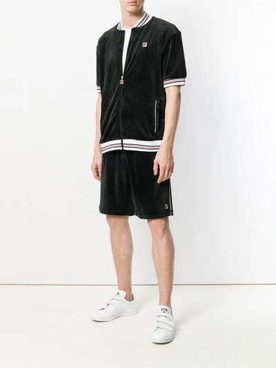 drawstring knee-length shorts