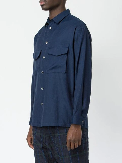 Shop 08sircus Chest Pockets Shirt