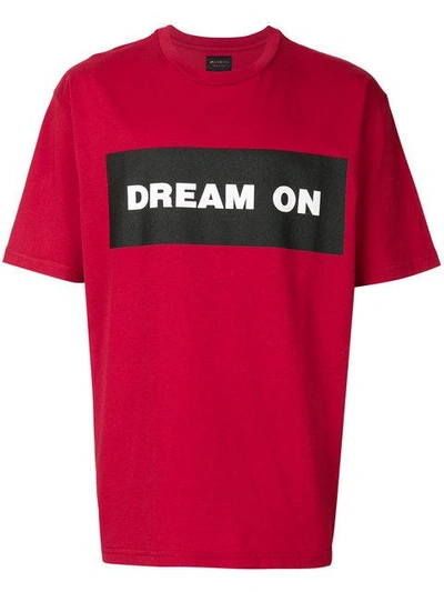 Shop Manua Kea Mauna Kea Dream On T-shirt - Red