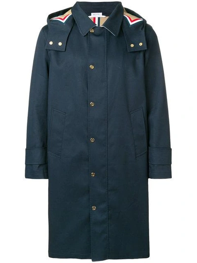 Detachable Hood Snap Front Parka (38”) In Mackintosh