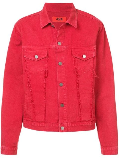 button denim jacket