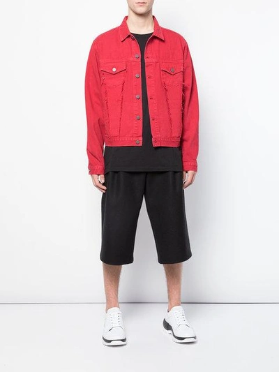 button denim jacket