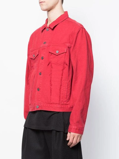 button denim jacket