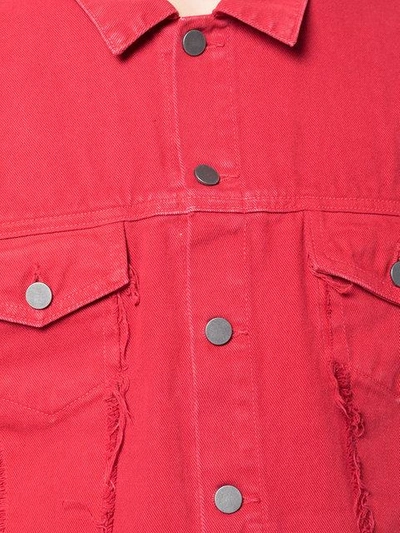 button denim jacket