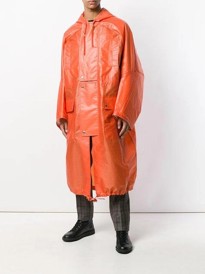 Shop Walter Van Beirendonck Rain Coat