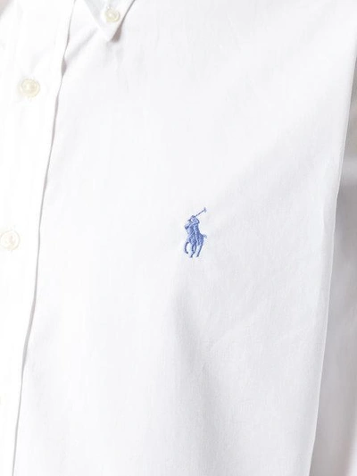Shop Polo Ralph Lauren Button In White