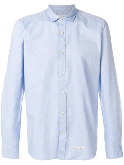 Shop Tintoria Mattei Classic Formal Shirt - Blue