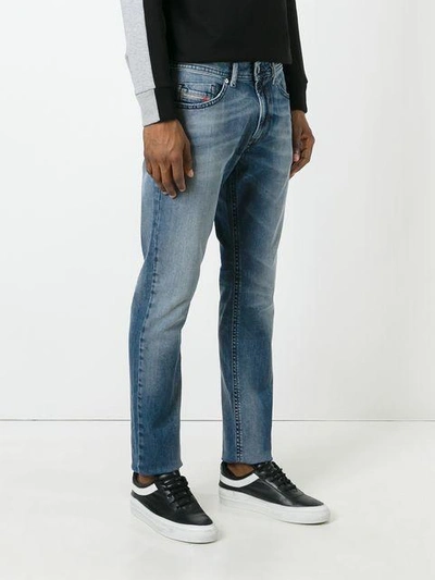Shop Diesel 'thommer' Jeans In Blue