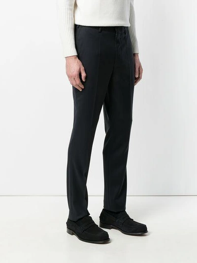 Shop A Kind Of Guise Slim-fit Tailored Trousers - Blue