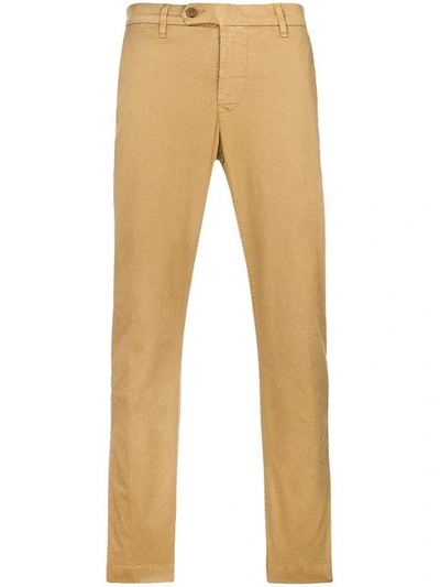 Shop Al Duca D'aosta Straight Leg Trousers In Neutrals