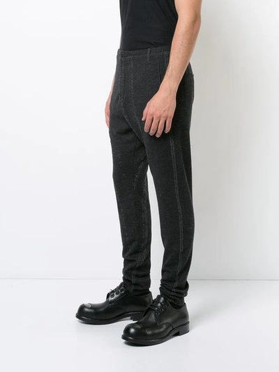 Shop Label Under Construction Distressed Skinny Trousers In Grey