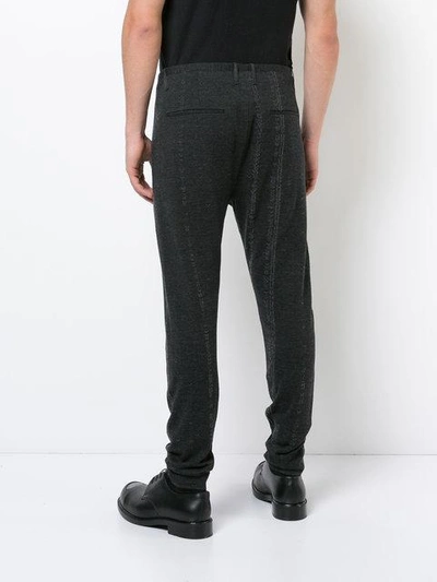 Shop Label Under Construction Distressed Skinny Trousers In Grey