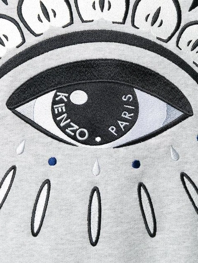 Shop Kenzo Eye Sweatshirt - Grey