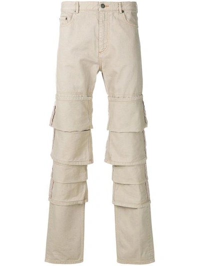 Shop Y/project Y / Project Layered Trousers - Neutrals