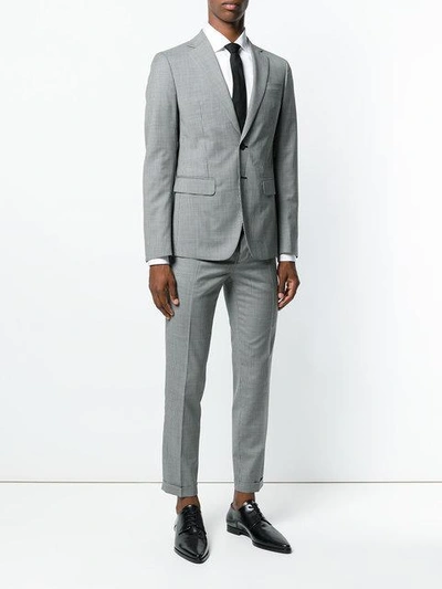 Shop Dsquared2 Manchester Checked Suit In Grey