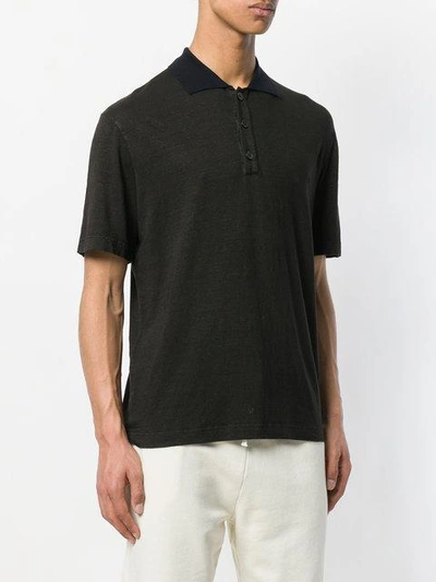 Shop Common Wild Knitted Polo Shirt