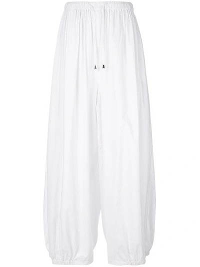 Shop Unconditional Loose Fit Trousers - White