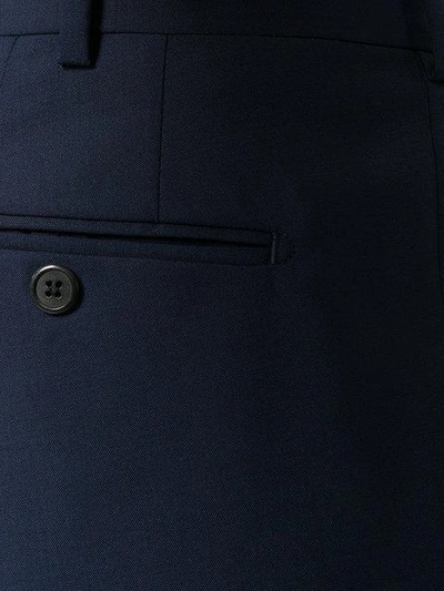 Shop Prada Slim-fit Formal Suit - Blue