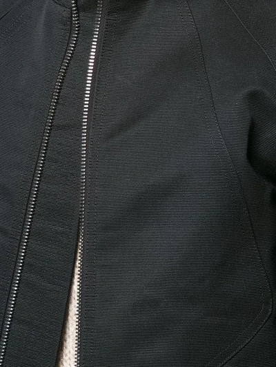 Shop Rick Owens Intarsia Jacket In Black