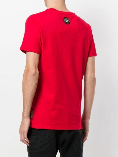 Shop Philipp Plein Monopoli T-shirt In Red