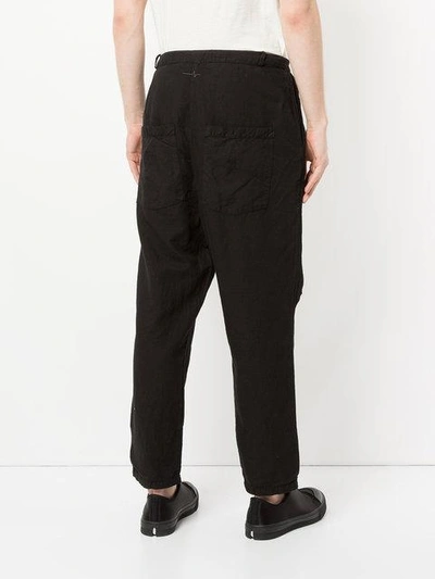 Shop First Aid To The Injured Aspasius Trousers - Black