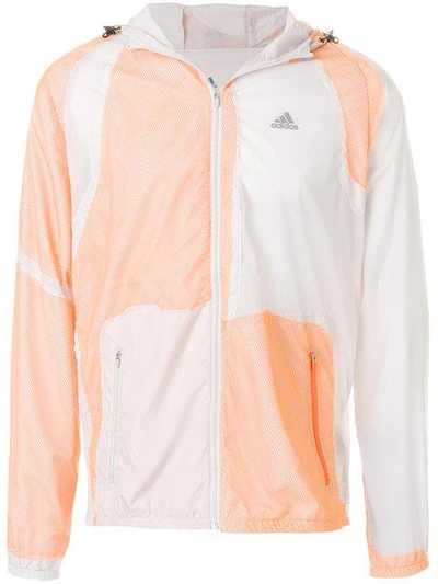 Shop Adidas By Kolor Decon Windbreaker Jacket In Grey