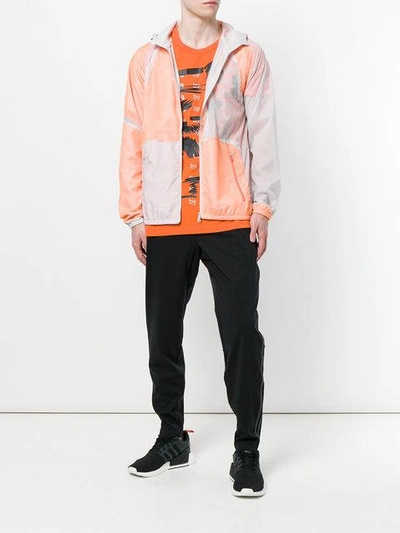 Shop Adidas By Kolor Decon Windbreaker Jacket In Grey