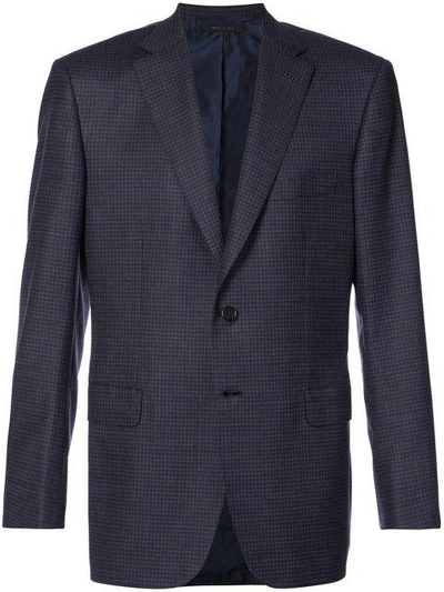 Shop Brioni Tailoring Detail Single Breasted Jacket