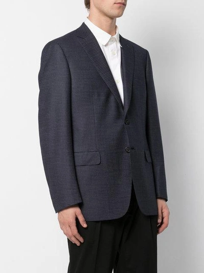 Shop Brioni Tailoring Detail Single Breasted Jacket