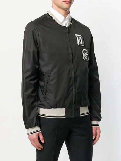 Shop Dolce & Gabbana Lightweight Designer Jacket In Black