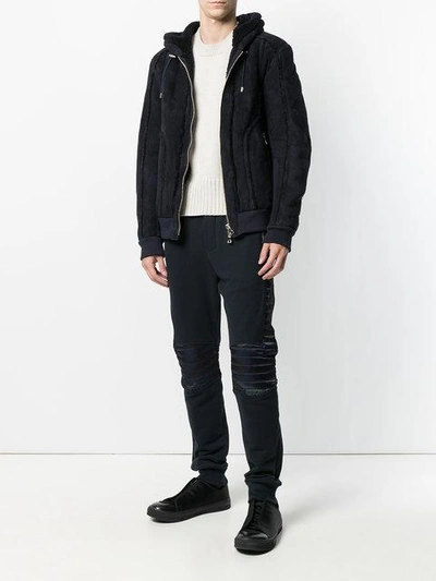 Balmain Camouflage Panel Trackpants