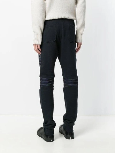 Balmain Camouflage Panel Trackpants