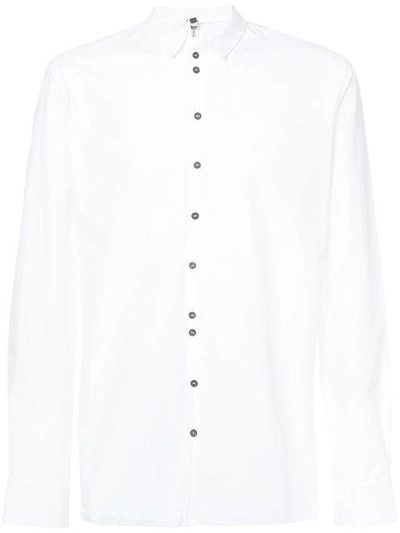 Shop Label Under Construction Buttoned Shirt - White