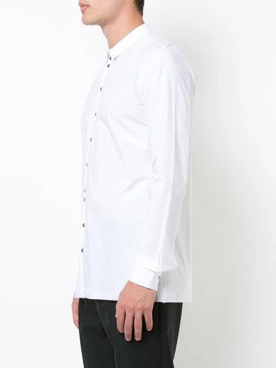 Shop Label Under Construction Buttoned Shirt - White