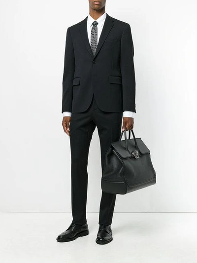 Shop Versace Executive Fit Suit - Black