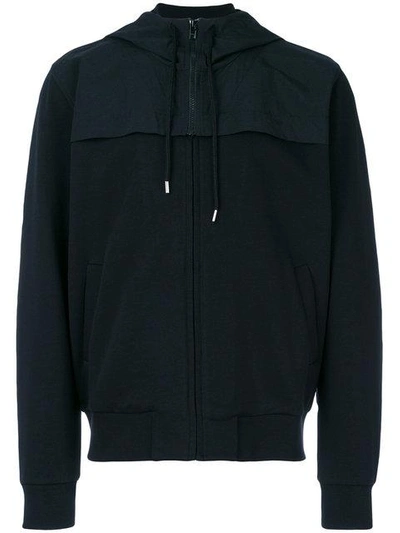 Shop Kenzo Zipped Hoodie - Black