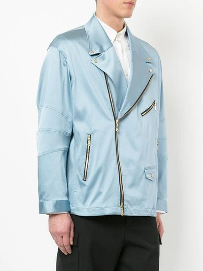 Shop Guild Prime Biker Jacket - Blue