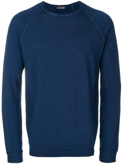 Shop Drumohr Classic Knitted Sweater - Blue