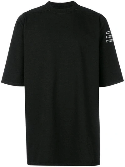 Shop Rick Owens Drkshdw Oversized T-shirt - Black
