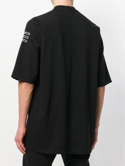 Shop Rick Owens Drkshdw Oversized T-shirt - Black