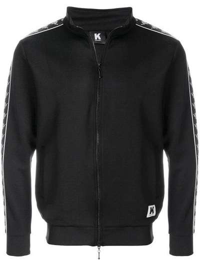 Shop Kappa Kontroll Banda Jacket In Black