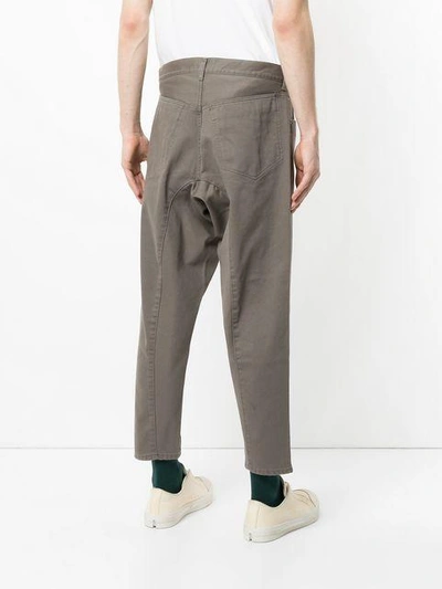 Shop Undercover Cropped Trousers - Brown