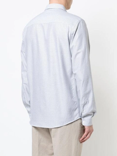 Shop Ami Alexandre Mattiussi Button Down Striped Shirt
