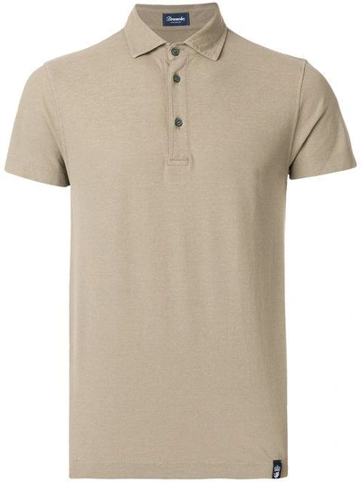 Shop Drumohr Classic Style Polo Shirt
