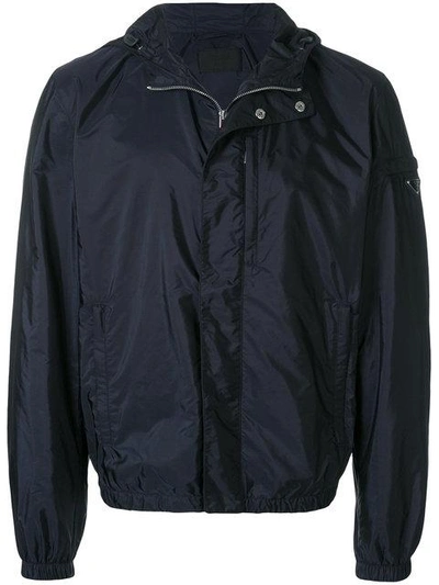 Shop Prada Lightweight Zipped Jacket