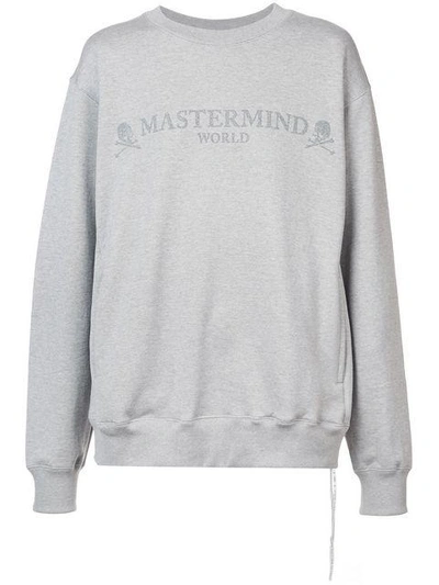 Shop Mastermind Japan Logo Print Sweatshirt