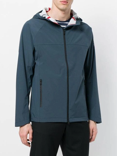 Shop Ecoalf Lightweight Designer Jacket In Blue